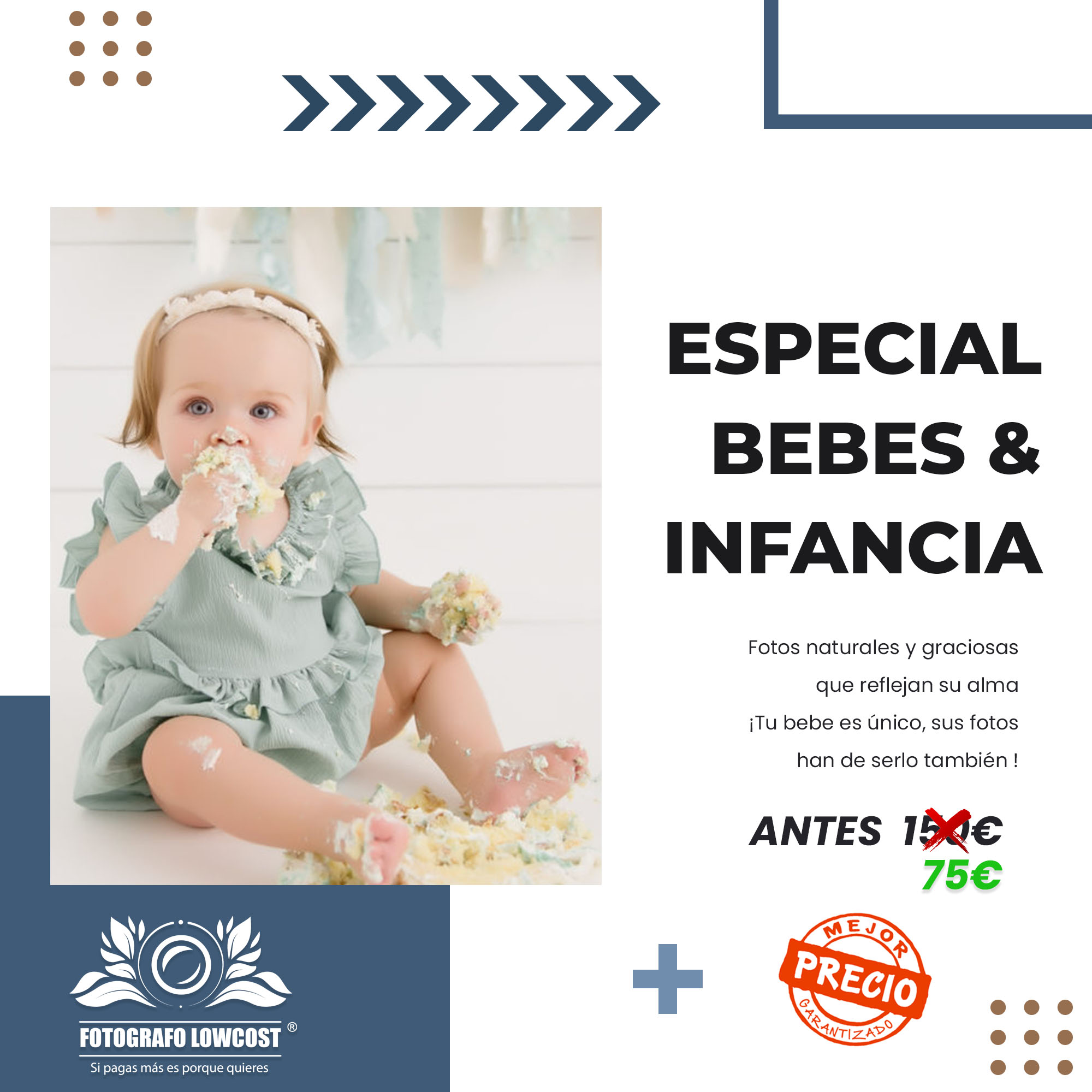 fotografo en bebes e infancia Gevora 