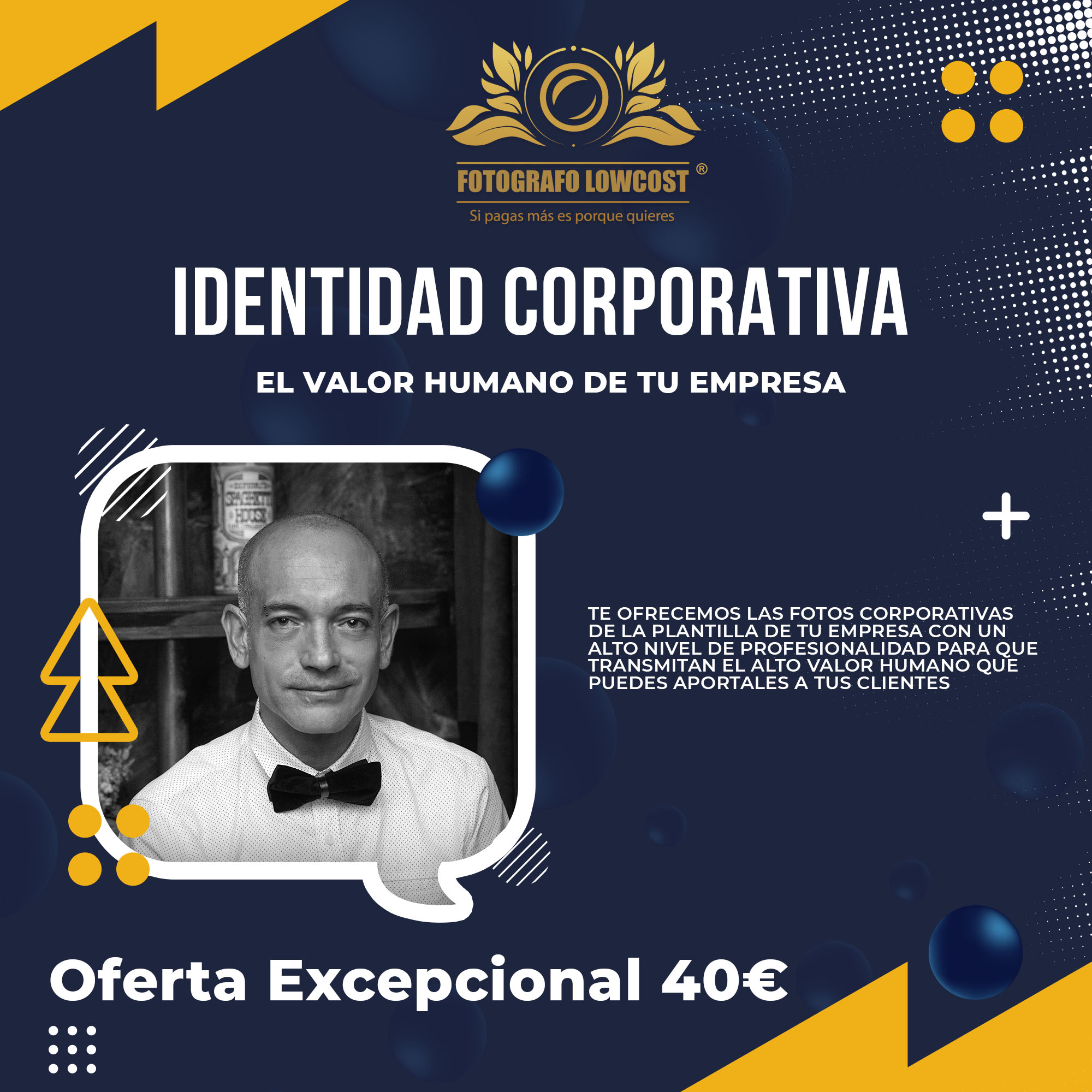 fotografo en identidad corporativa fotograf&iacute;a de plantillas empresariales Valdebotoa 